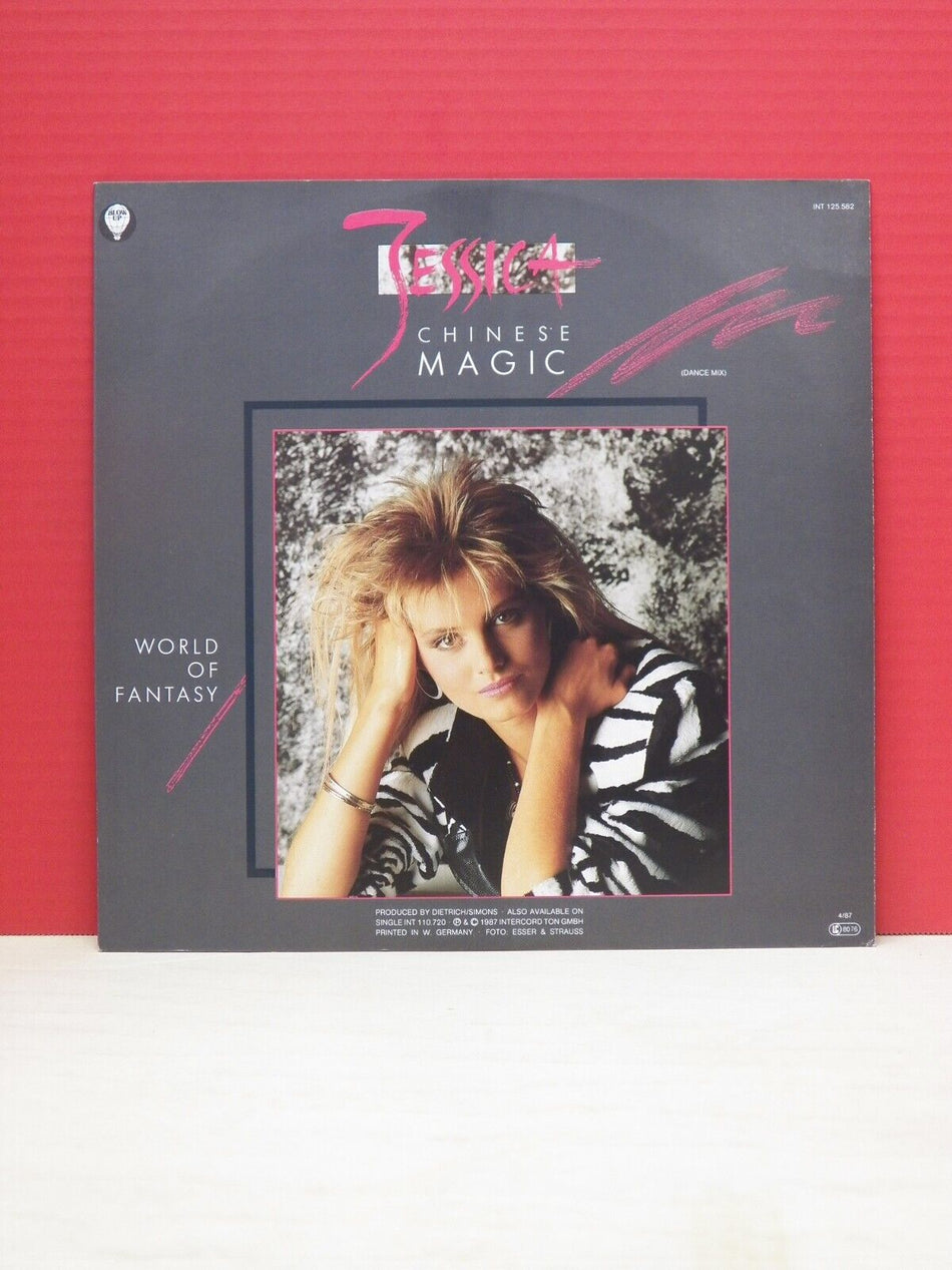 12" Single M- Jessica Chinese Magic 1987 Blow Up Germany Import INT 125.582