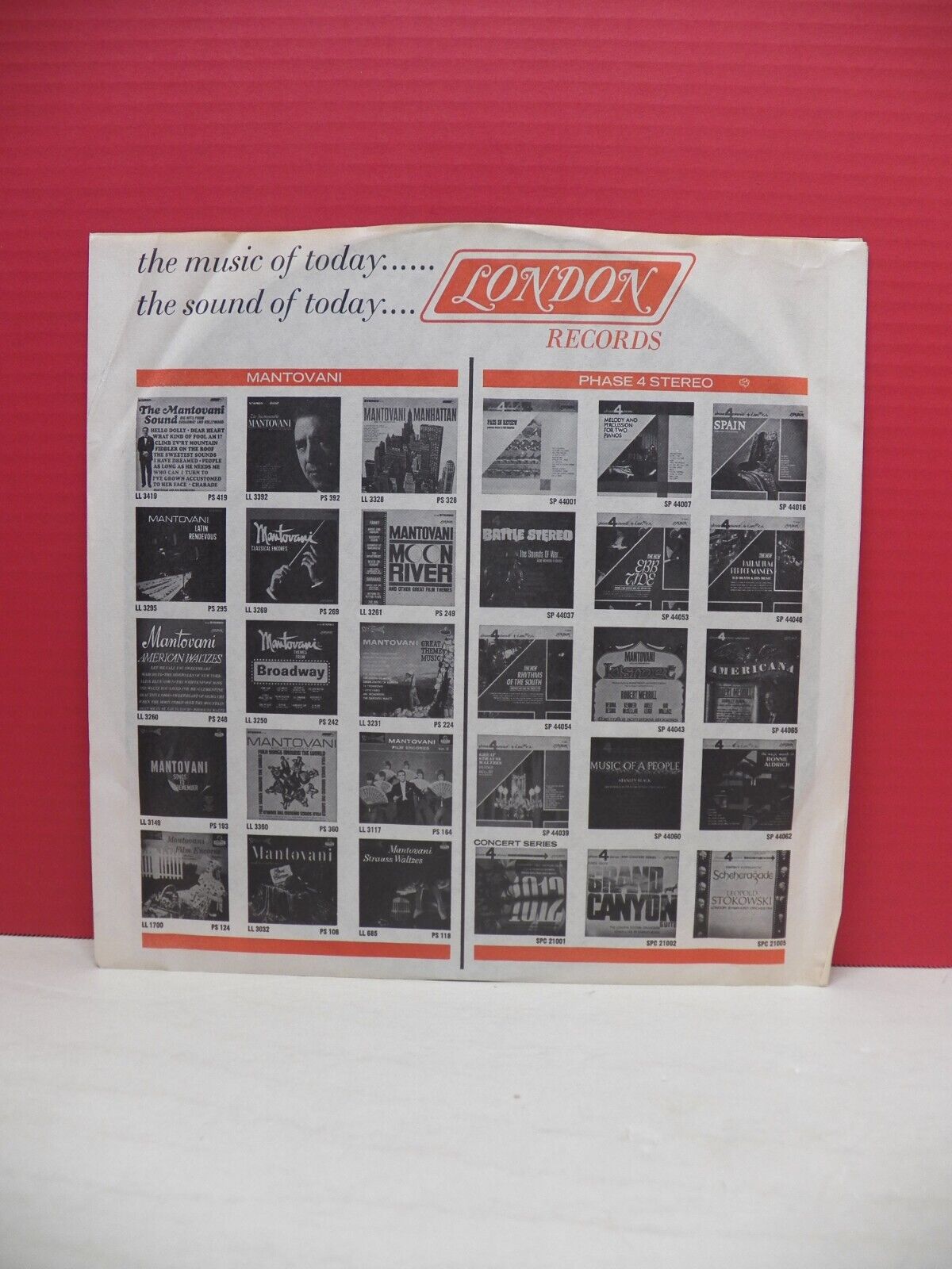 12" LP EX The Rolling Stones December's Children (And Everybody's) London Stereo
