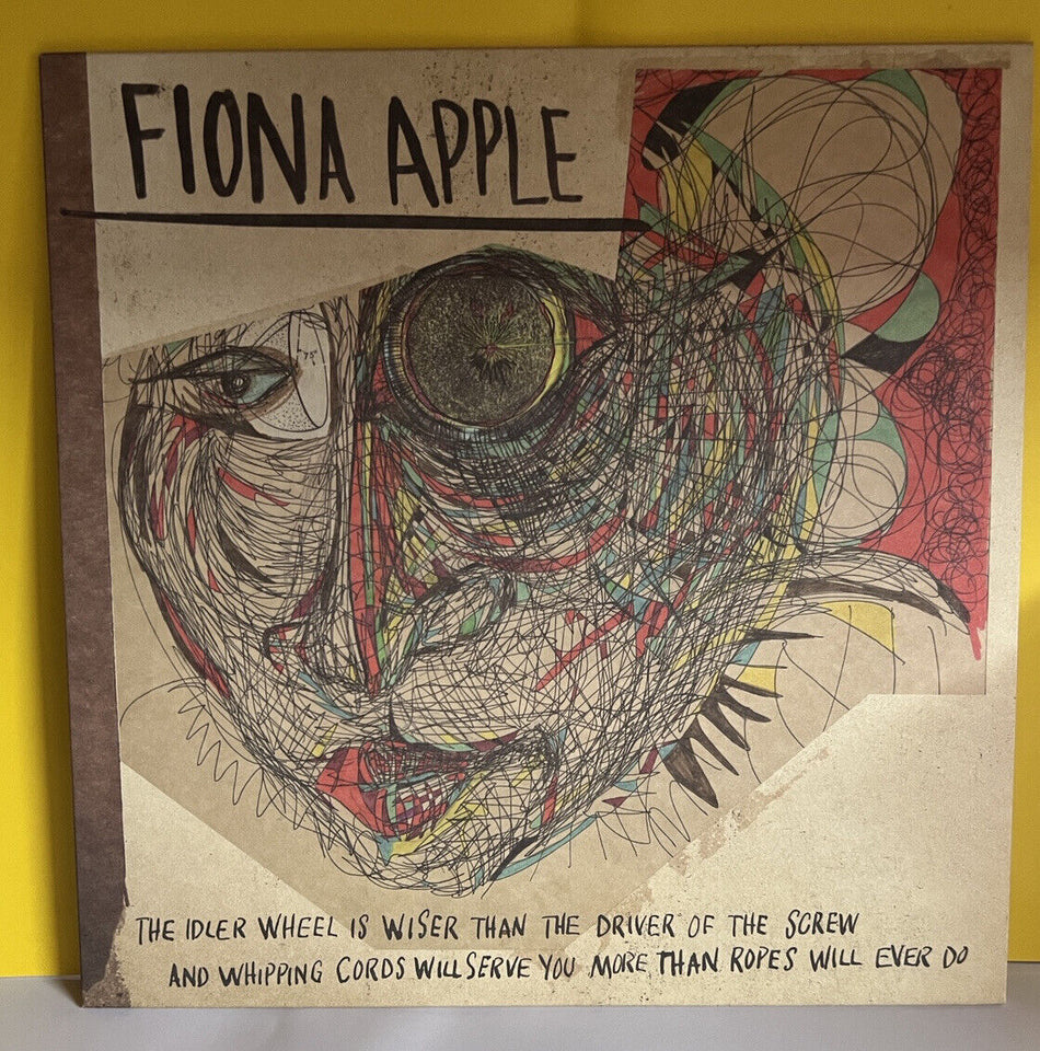 Rare Original Vinyl Record Fiona Apple LP The Idler Wheel is Wiser 2012 180 G