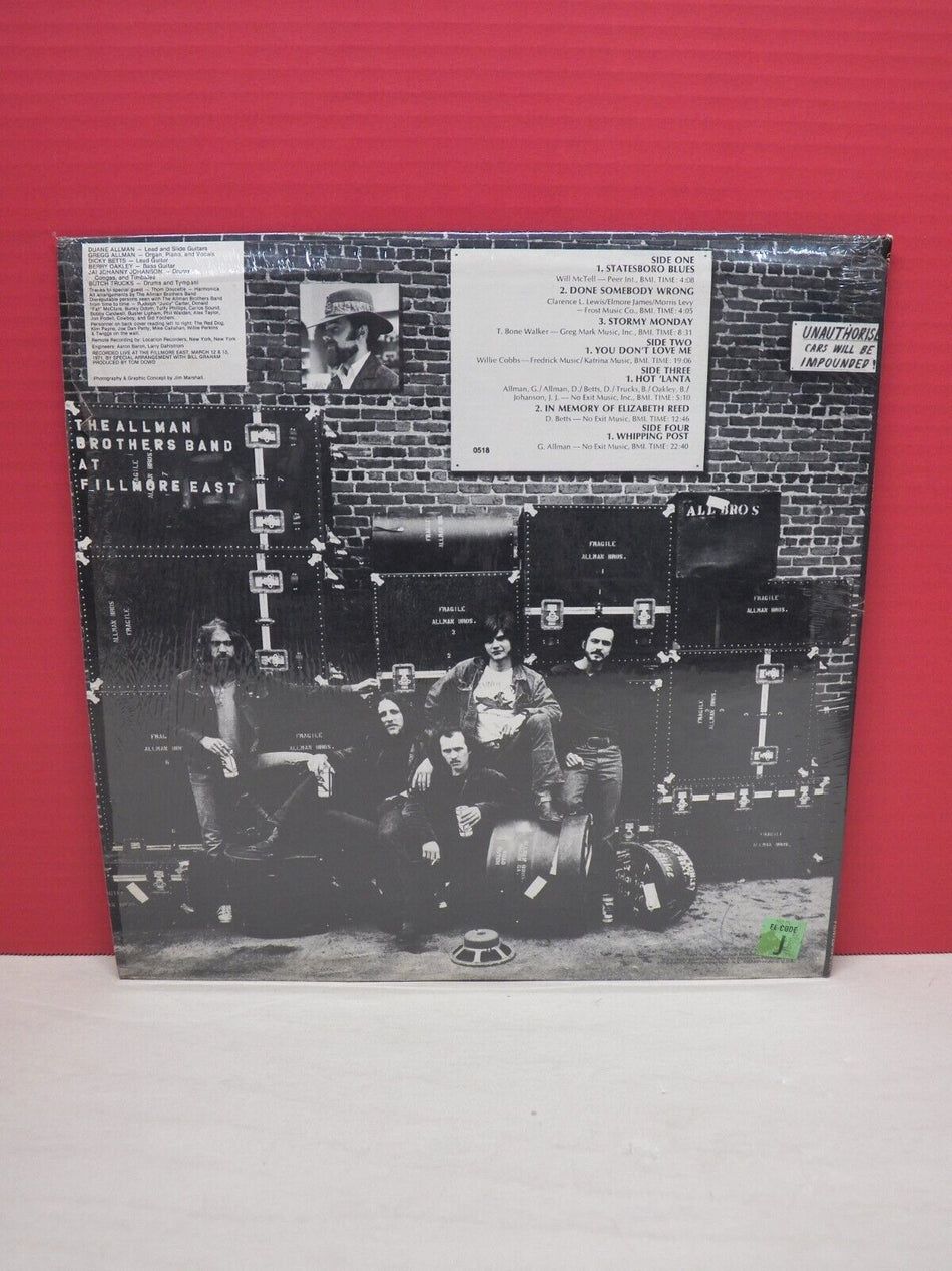 12" 2xLP NM The Allman Brothers Band At Fillmore East Polydor Reissue CPN-2-0131