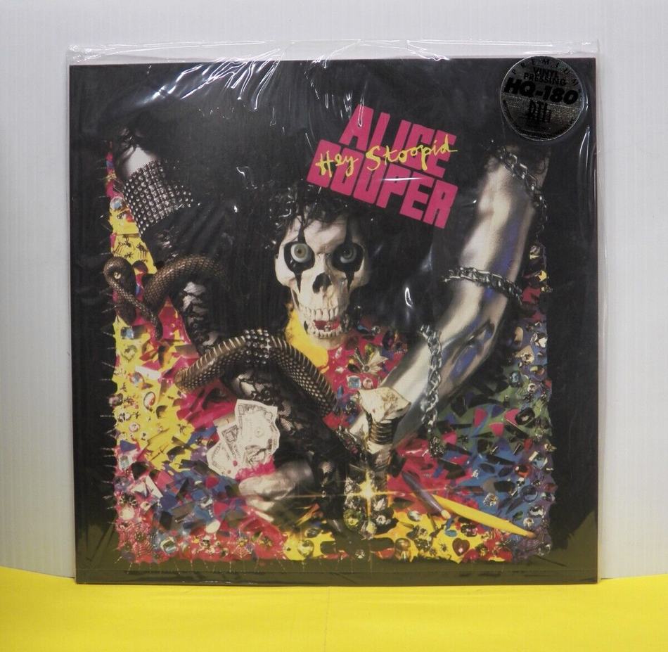 12" LP Alice Cooper Hey Stoopid 2014 Friday Music Reissue 180G Color Vinyl