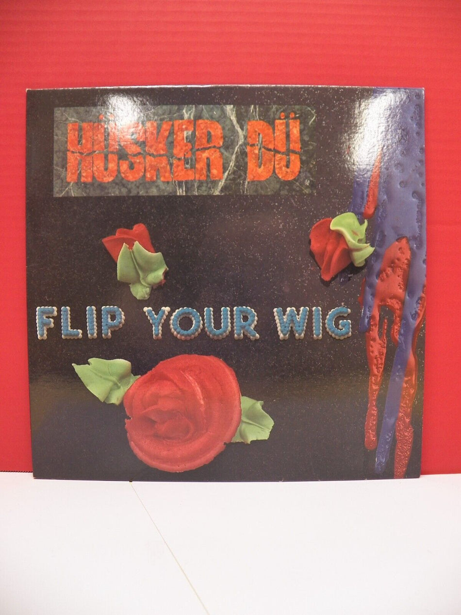 12" LP VG++/EX Husker Du Flip Your Wig 1985 SST Records Brown Vinyl SST 055