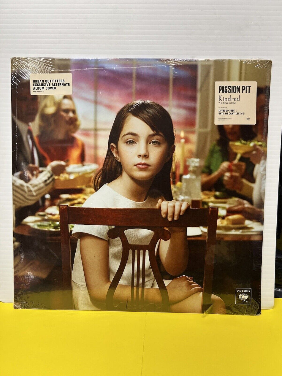 Sealed 12" LP Passion Pit Kindred 2015 Columbia Alt. Cover