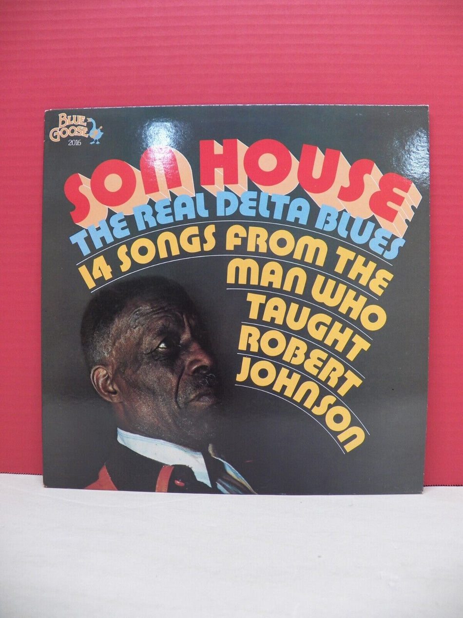 12" LP VG++/EX Son House The Real Delta Blues 1975 Blue Goose BG 2016