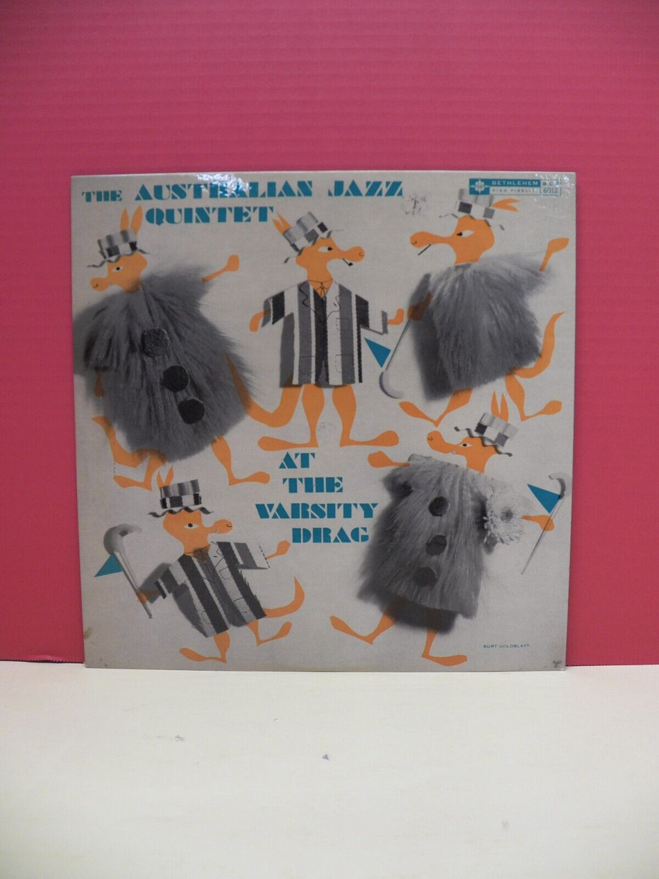 12" LP EX The Australian Jazz Quintet At The Varsity Drag 1957 Bethlehem Reissue