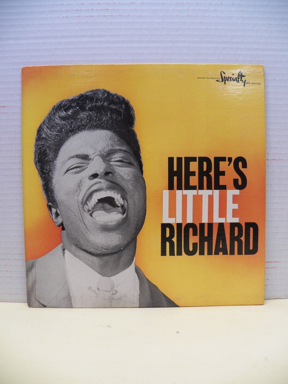 12" LP EX Little Richard Here's Little Richard Specialty Reissue Canada Import