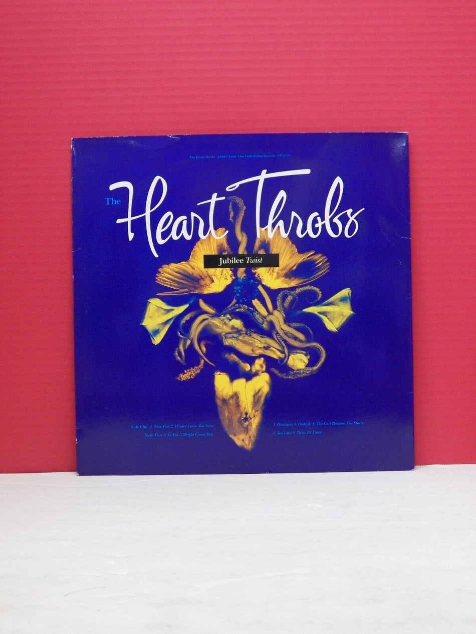 12" LP VG++/EX The Heart Throbs Jubilee Twist 1992 One Little Indian UK Import