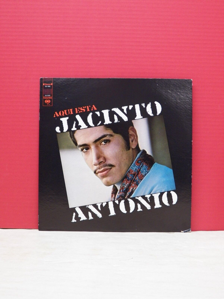 12" LP EX Jacinto Antonio Aqui Esta 1969 Columbia ES 1932