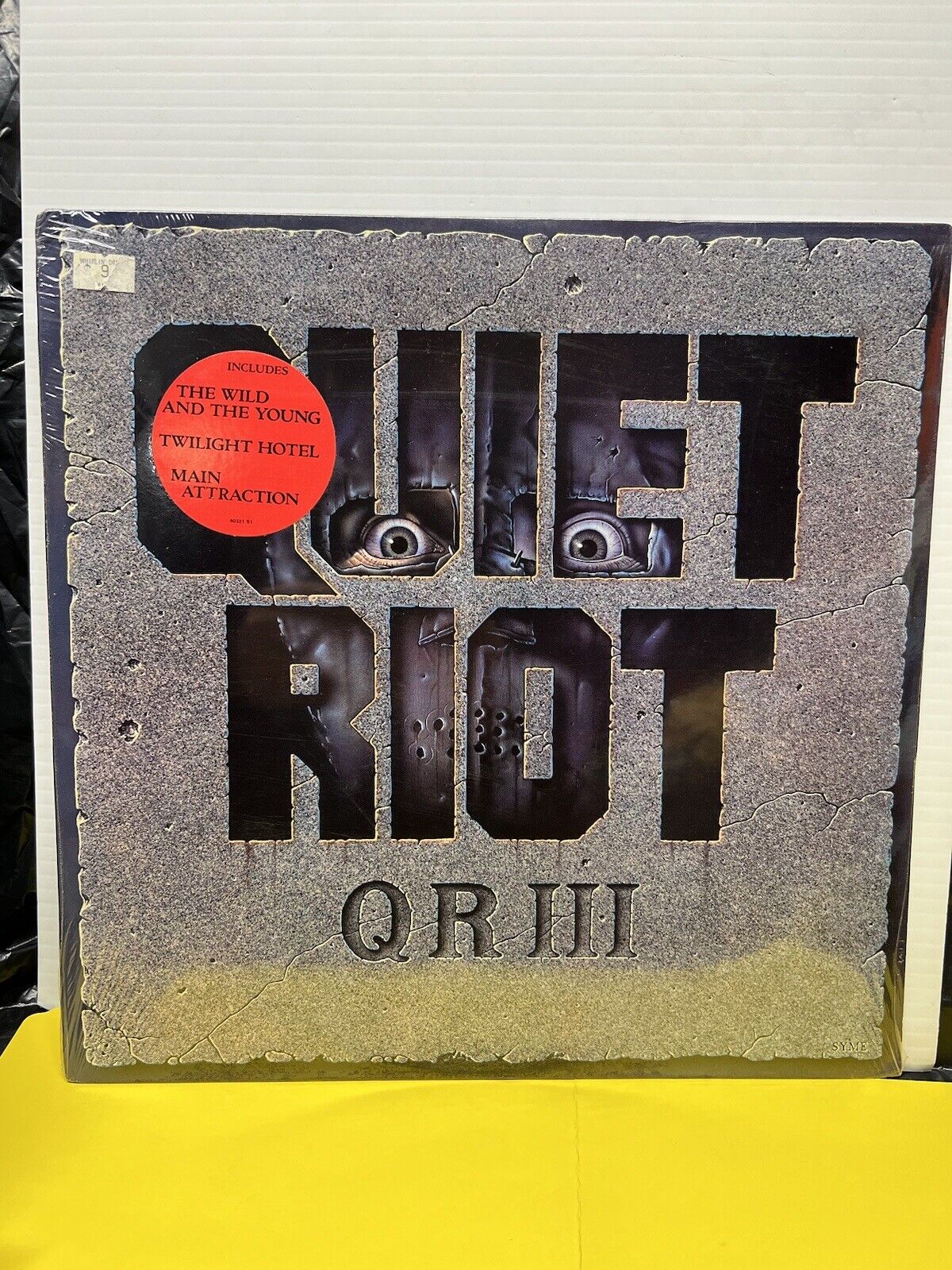 Sealed 12" LP Quiet Riot QR III 1986 Pasha Rare