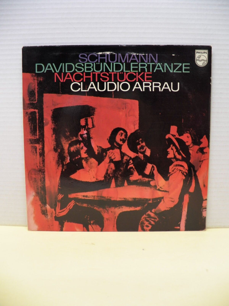 12" LP EX Claudio Arrau Schumann Davidsbundlertanze 1971 Philips UK Import