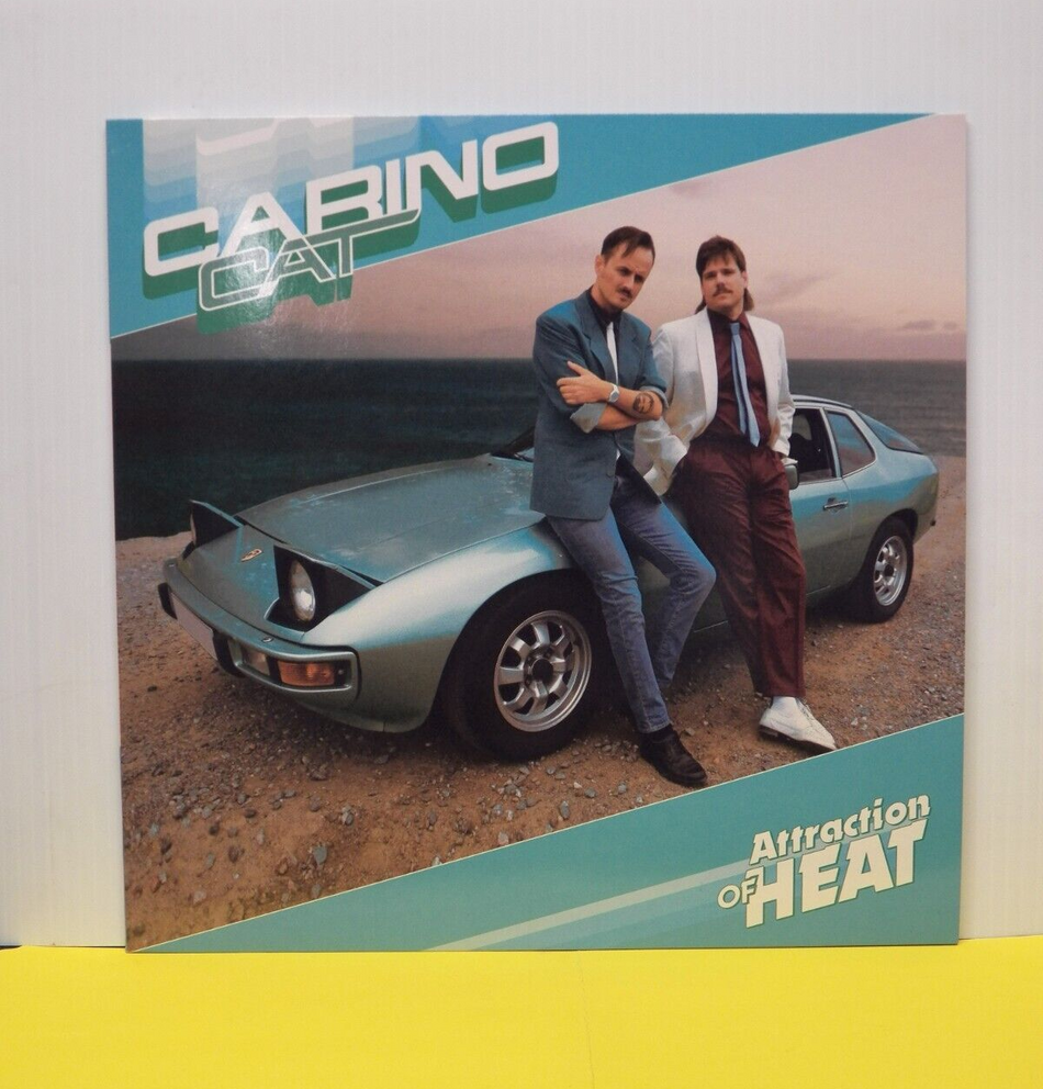 12" LP M- Carino Cat Attraction Of Heat 2019 Disco Modernism Import Ltd Ed Blue