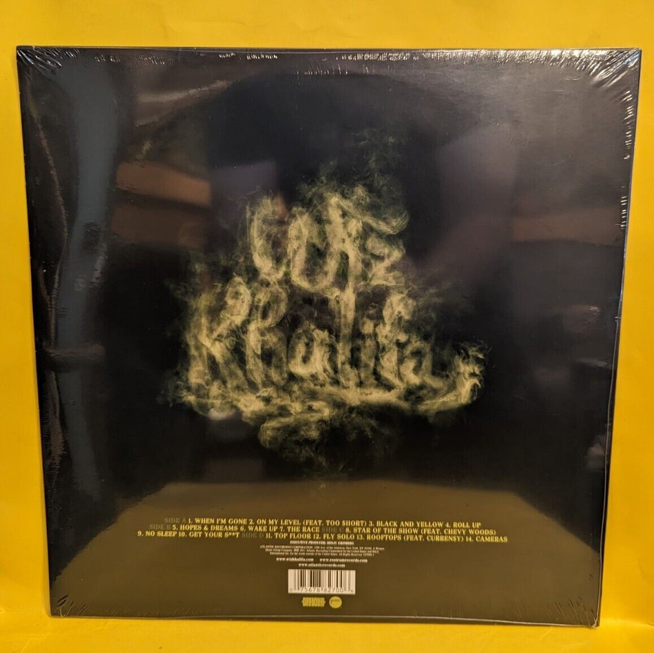 Rare Sealed Vinyl Record 2LP Wiz Khalifa Rolling Papers 2011