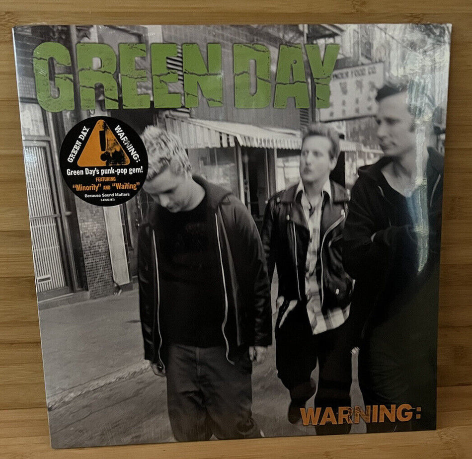 Sealed RARE LP Green Day 2009 Warning 47613-1 Out of Print