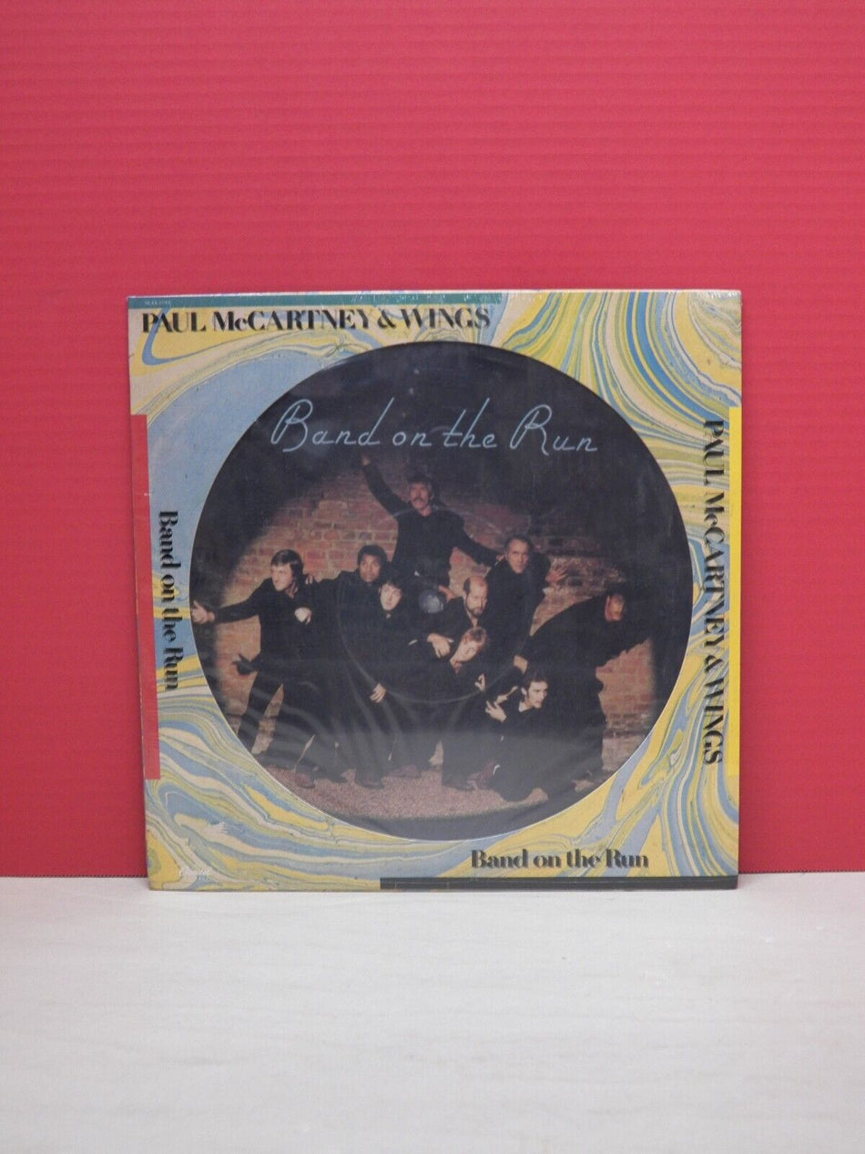 Sealed 12" Picture Disc Paul McCartney & Wings Band On The Run 1978 Capitol