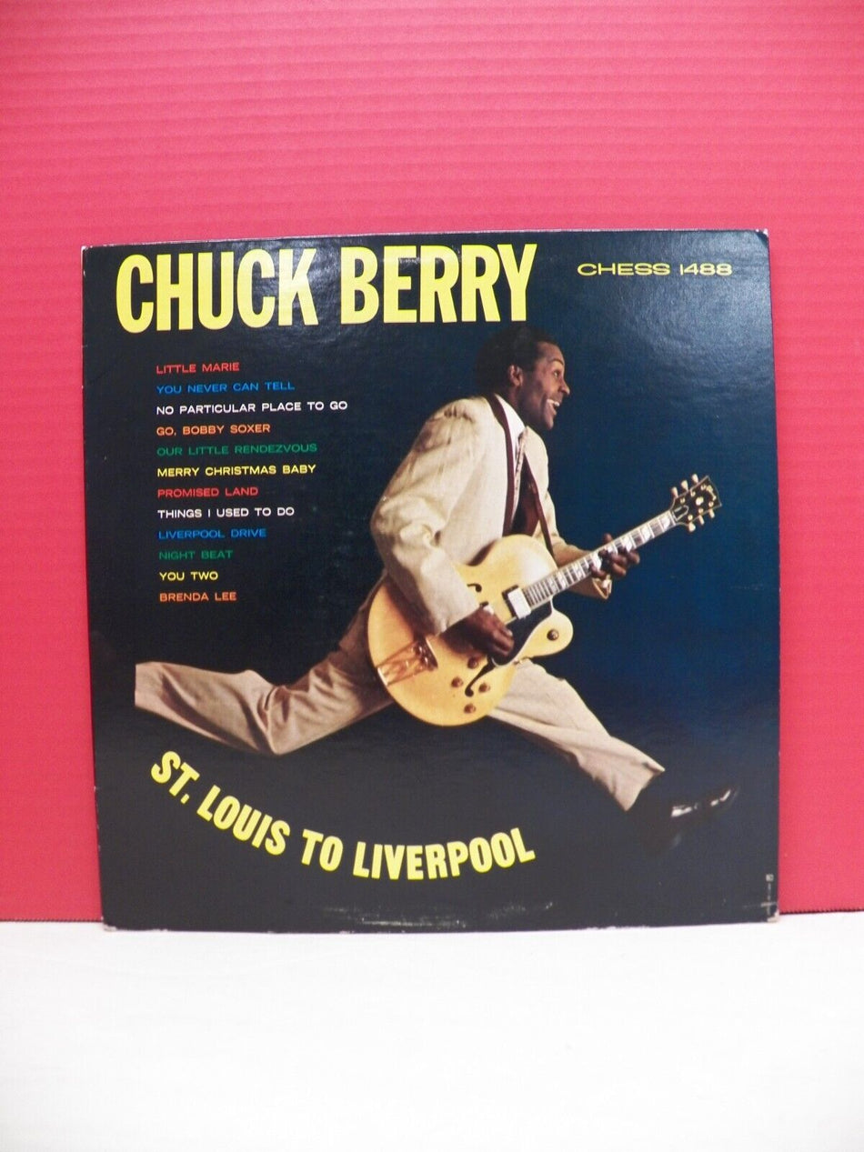 12" LP VG++/EX Chuck Berry St. Louis To Liverpool 1964 Chess Canada Import Mono