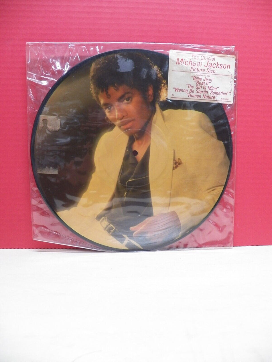 12" Picture Disc EX Michael Jackson Thriller 1983 Epic 8E8-38867