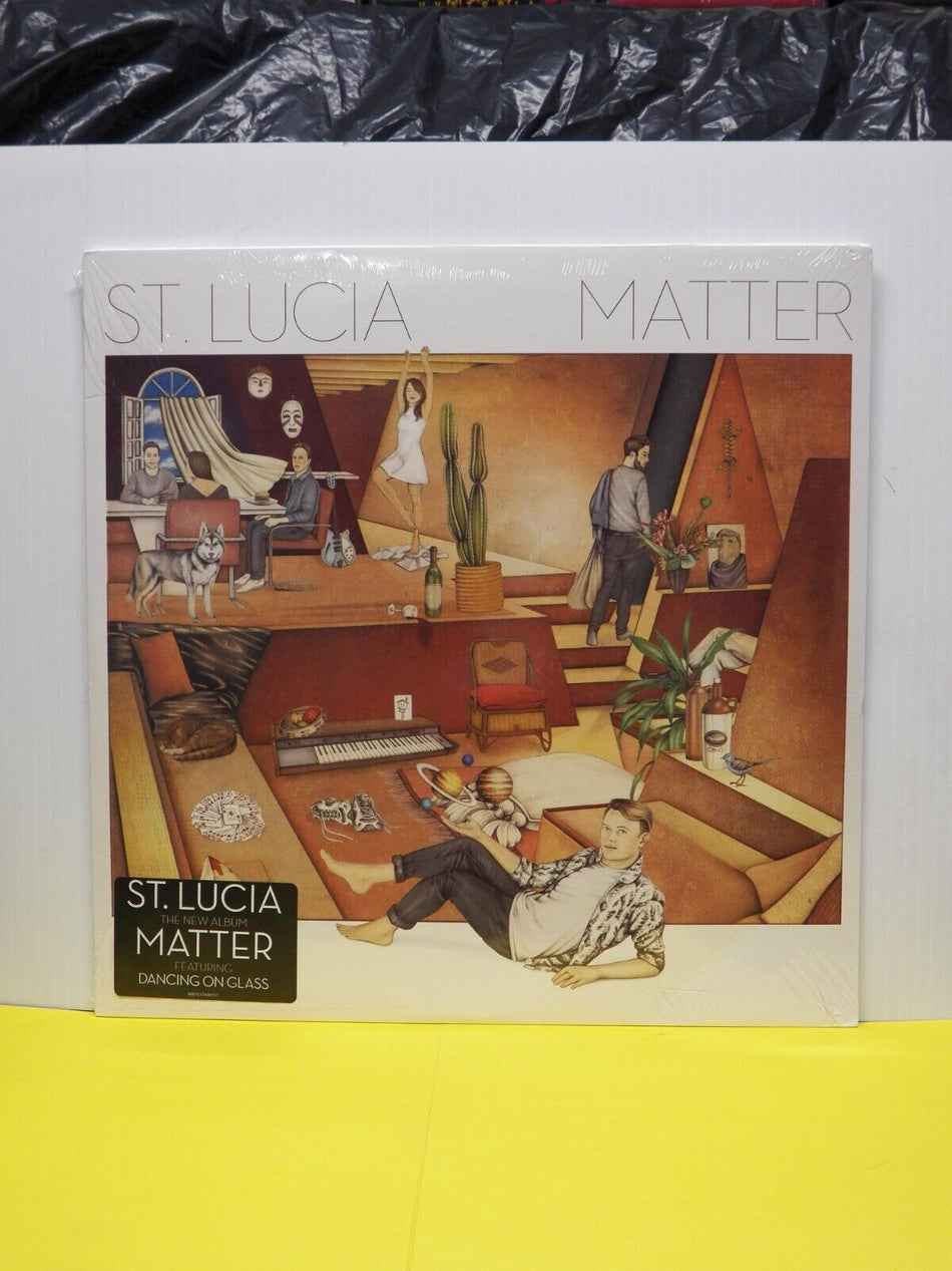 Sealed 12" 2xLP St. Lucia Matter 2016 Columbia 88875174461