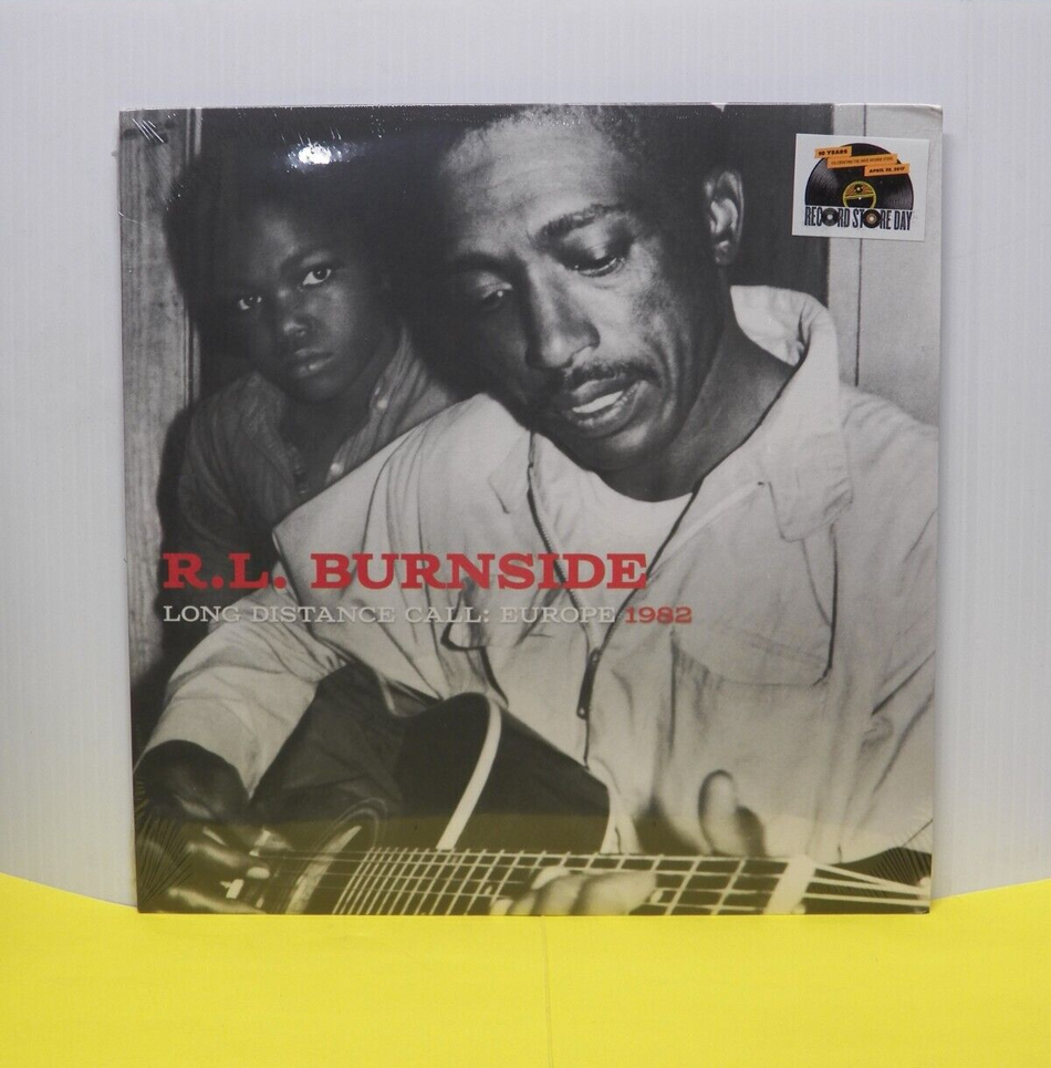 Sealed 12" LP R.L. Burnside Long Distance Call: Europe 1982 2017 RSD Ltd Ed Color