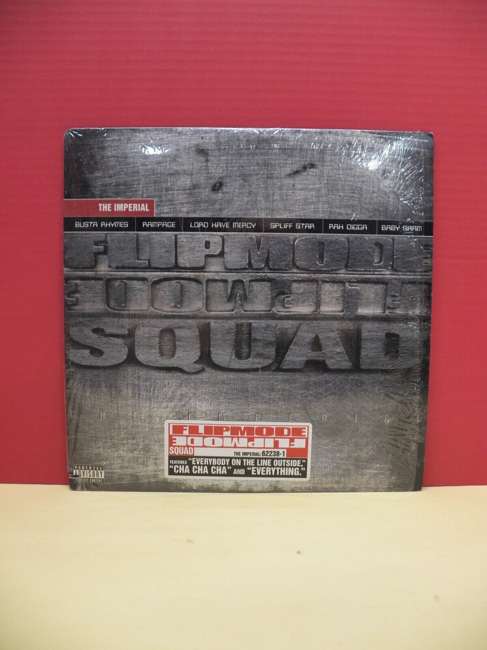 12" 2xLP EX Flipmode Squad The Imperial 1998 Elektra Parental Advisory 62238-1