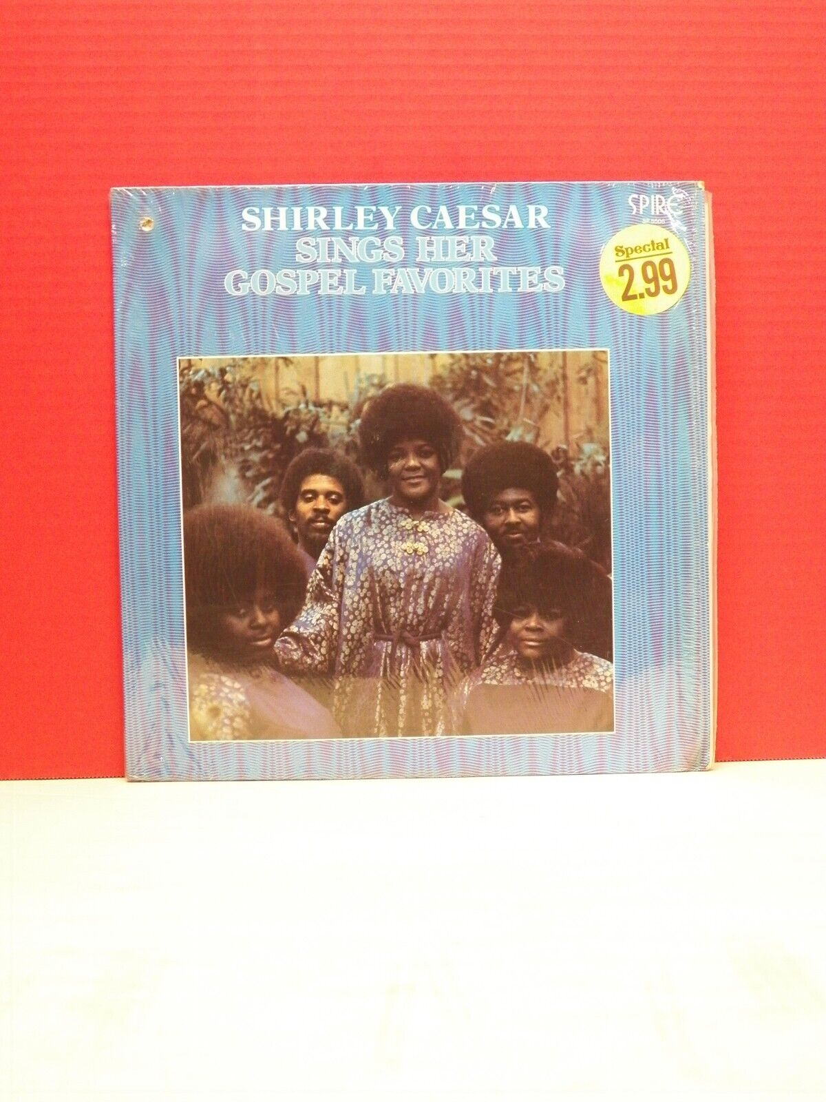 12" LP VG++/EX Shirley Caesar Sings Her Gospel Favorites 1978 Spire SP 5506