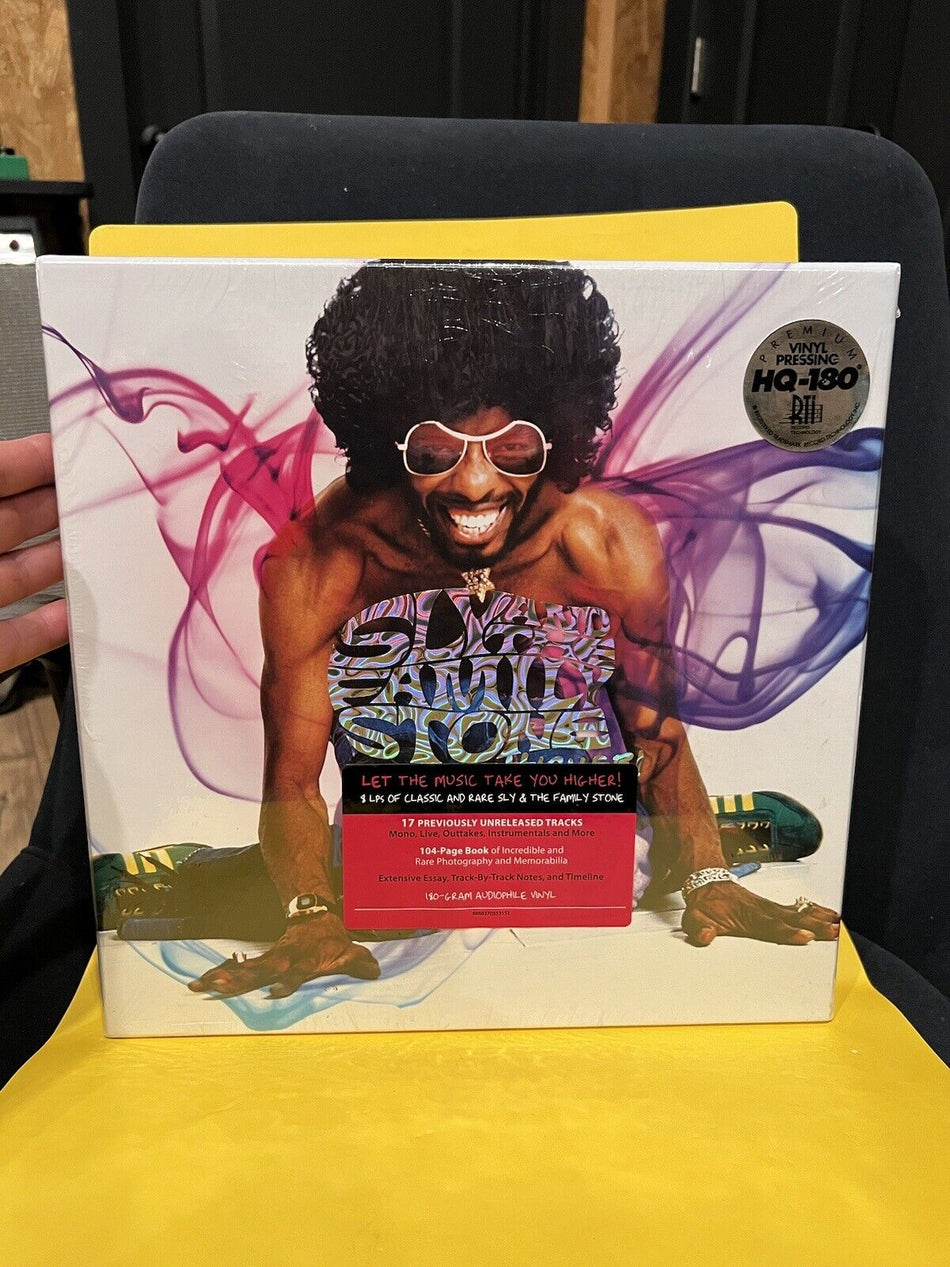 Sealed 12" 8xLP Box Set Sly and The Family Stone Higher! 2013 Epic 180G Numbered