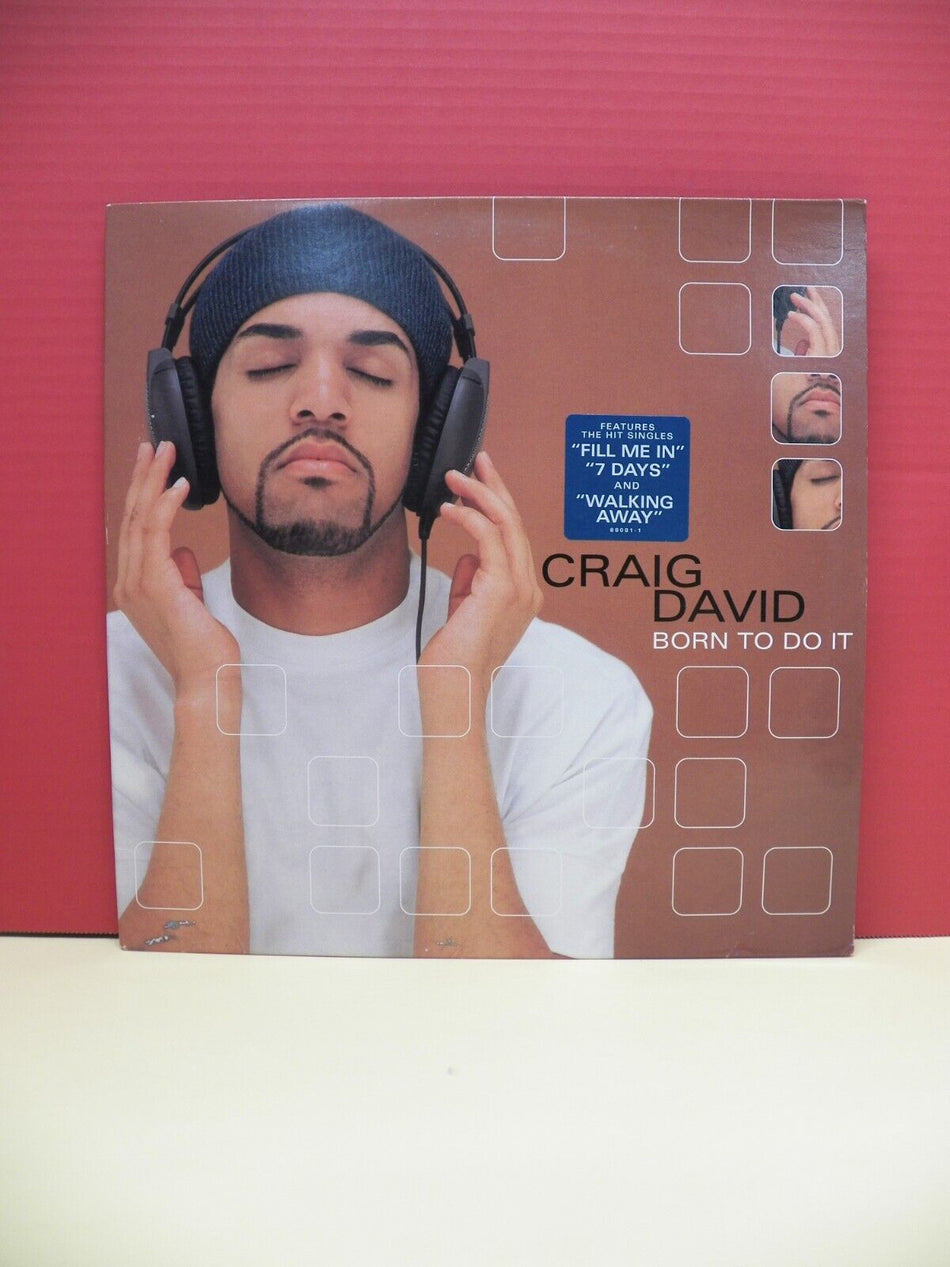 12" 2xLP VG++/EX Craig David Born To Do It 2001 Wildstar/Atlantic 8573-88081-1