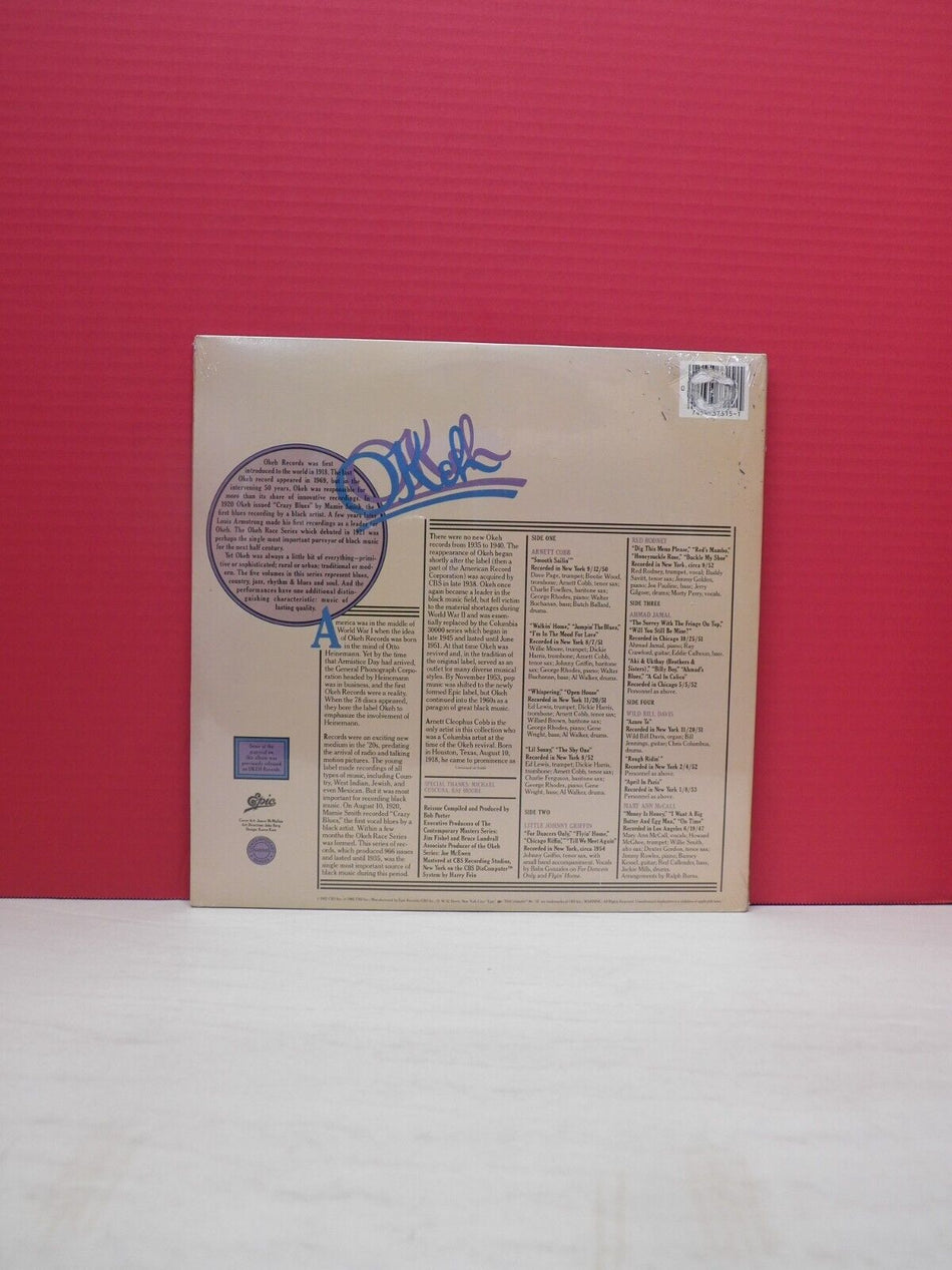 Sealed 12" 2xLP Various Artists Okeh Jazz 1982 Epic EG 37315