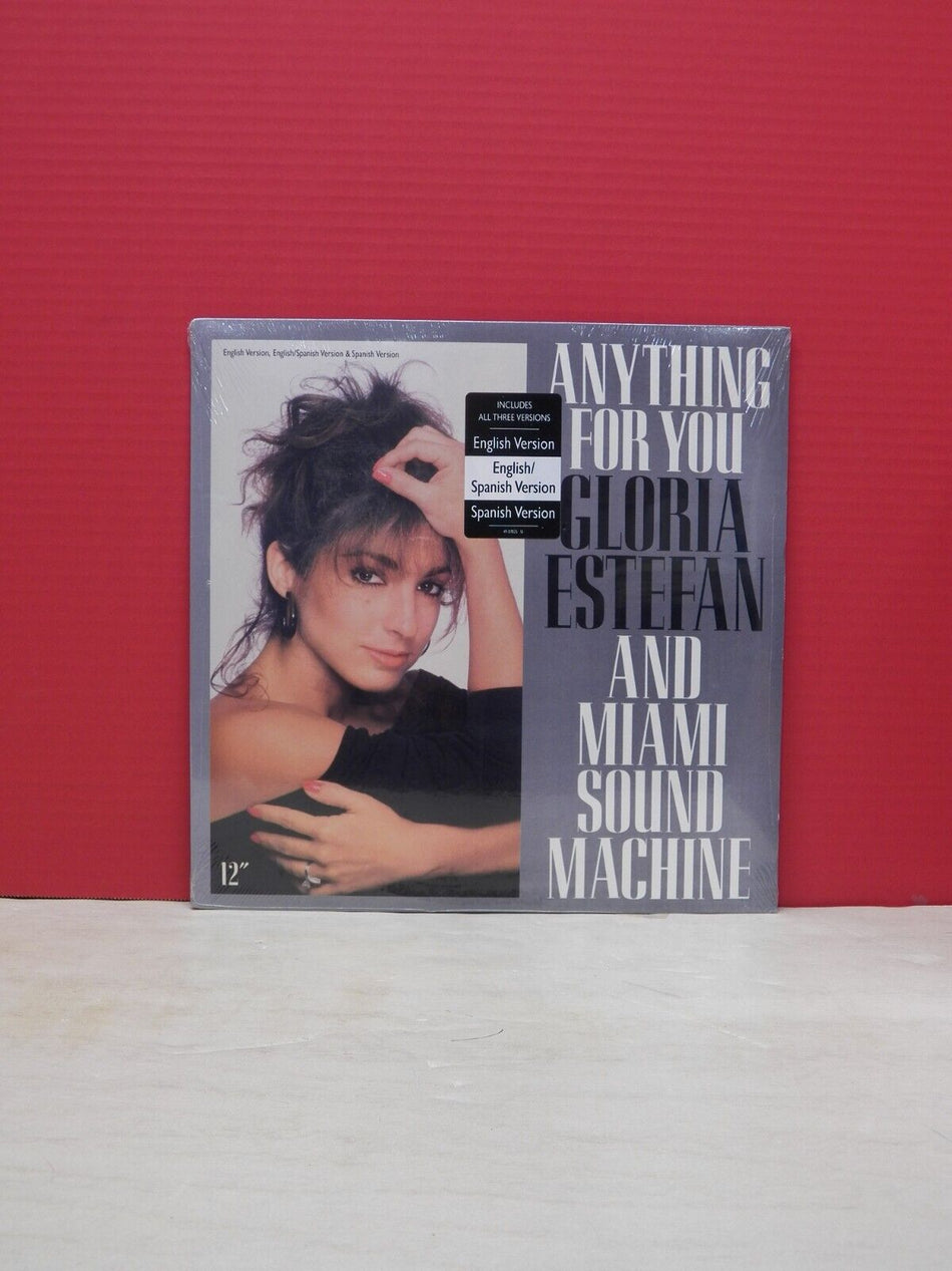 12" Single Gloria Estefan & Miami Sound Machine Anything For You 1988 Epic