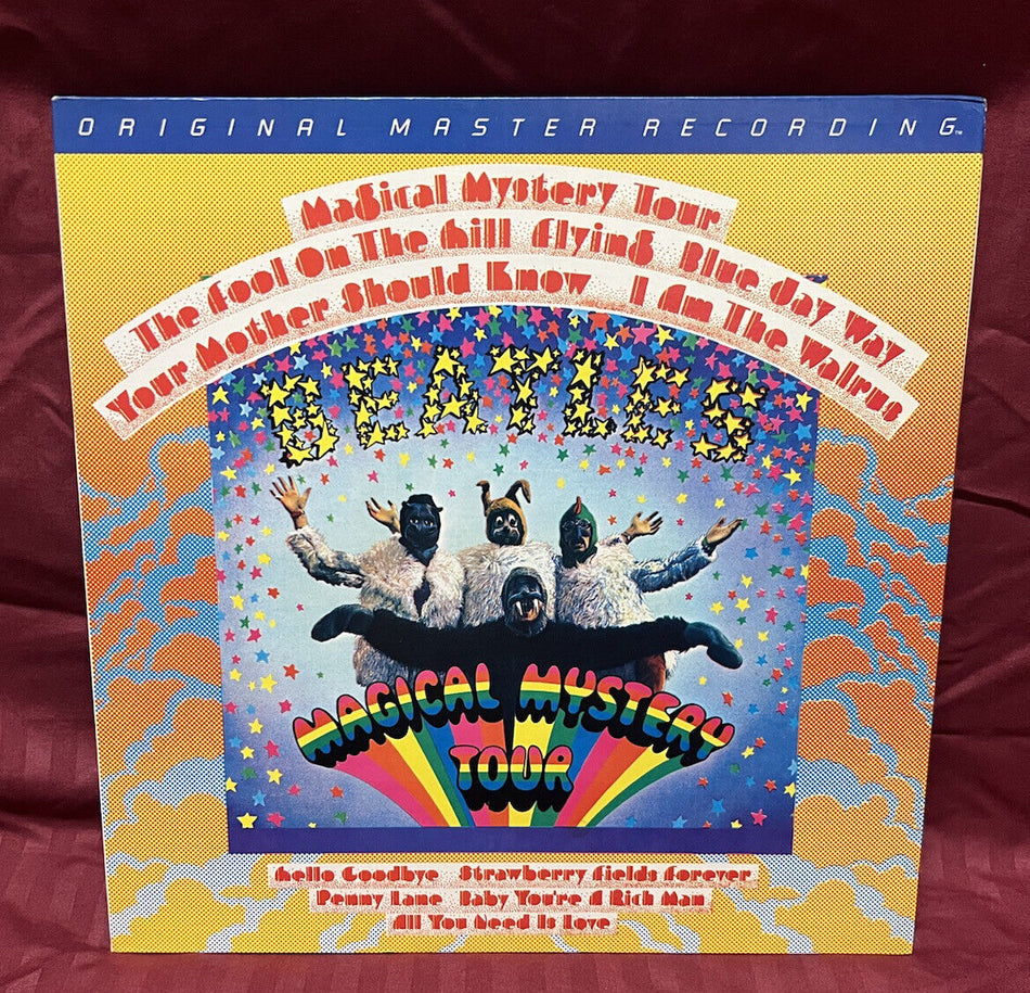 NM Vinyl  The Beatles Magical Mystery Tour  Original Master Recording MFSL 1-047