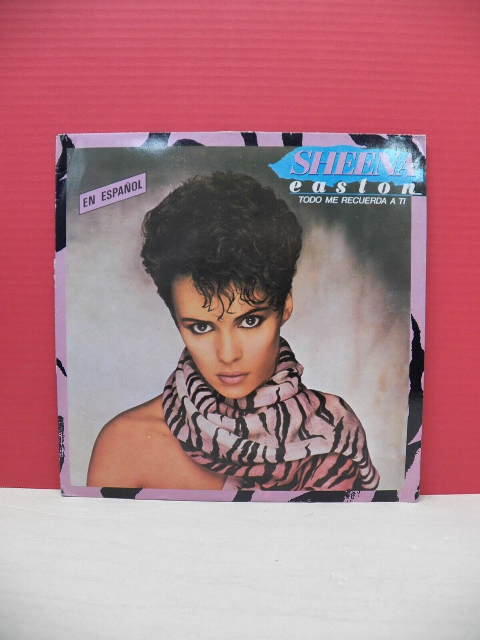 12" LP VG++/EX Sheena Easton Todo Me Recuerda A Ti 1984 EMI Spain Import