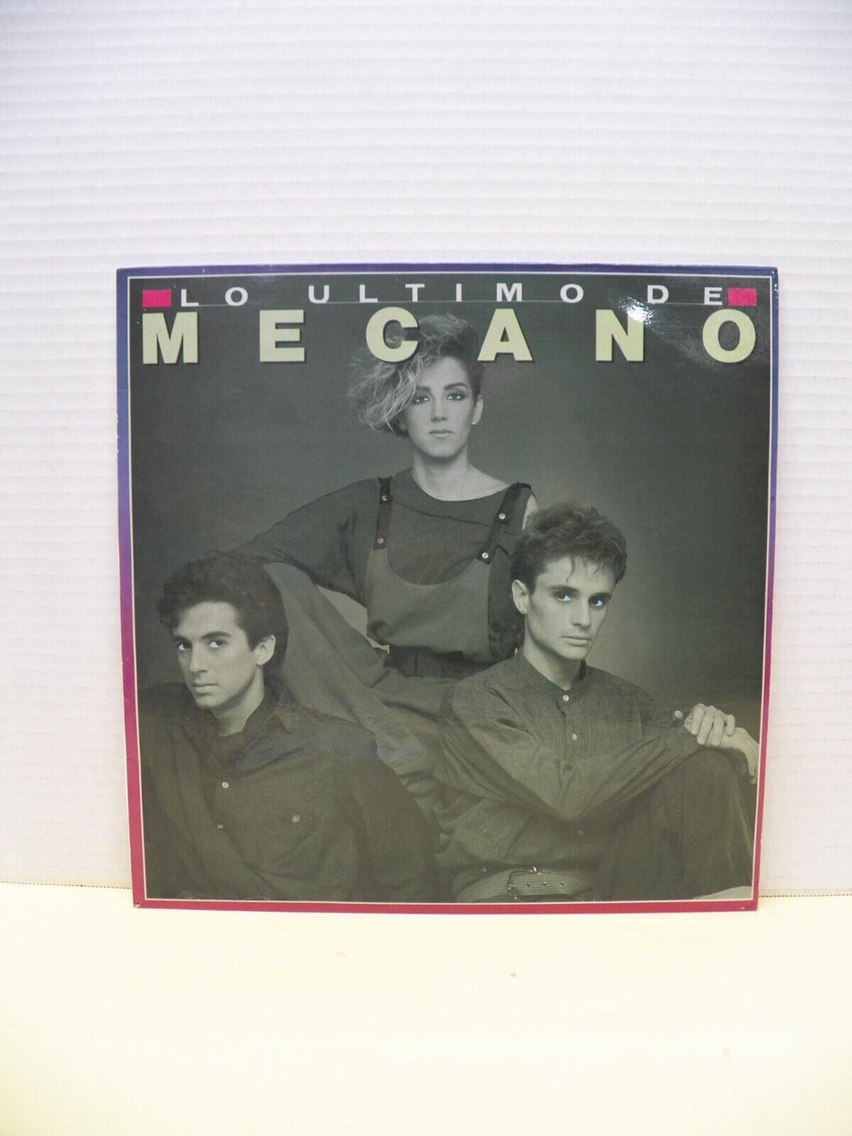 12" LP EX Mecano Lo Ultimo De Mecano 1986 CBS Spain Import CBS 450193-1