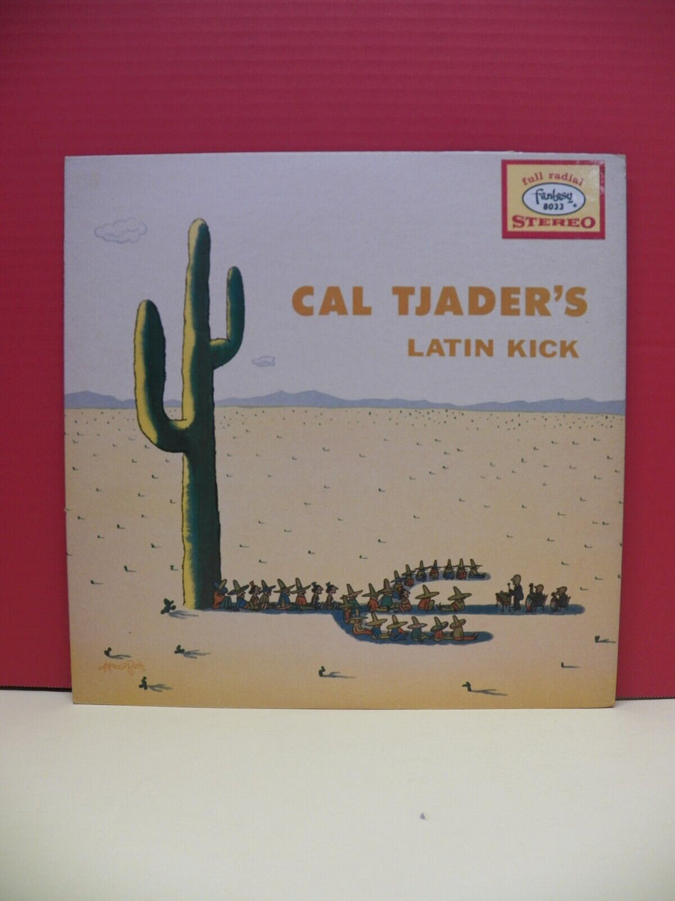 12" LP VG++/EX Cal Tjader Cal Tjader's Latin Kick 1963 Fantasy Reissue 8033