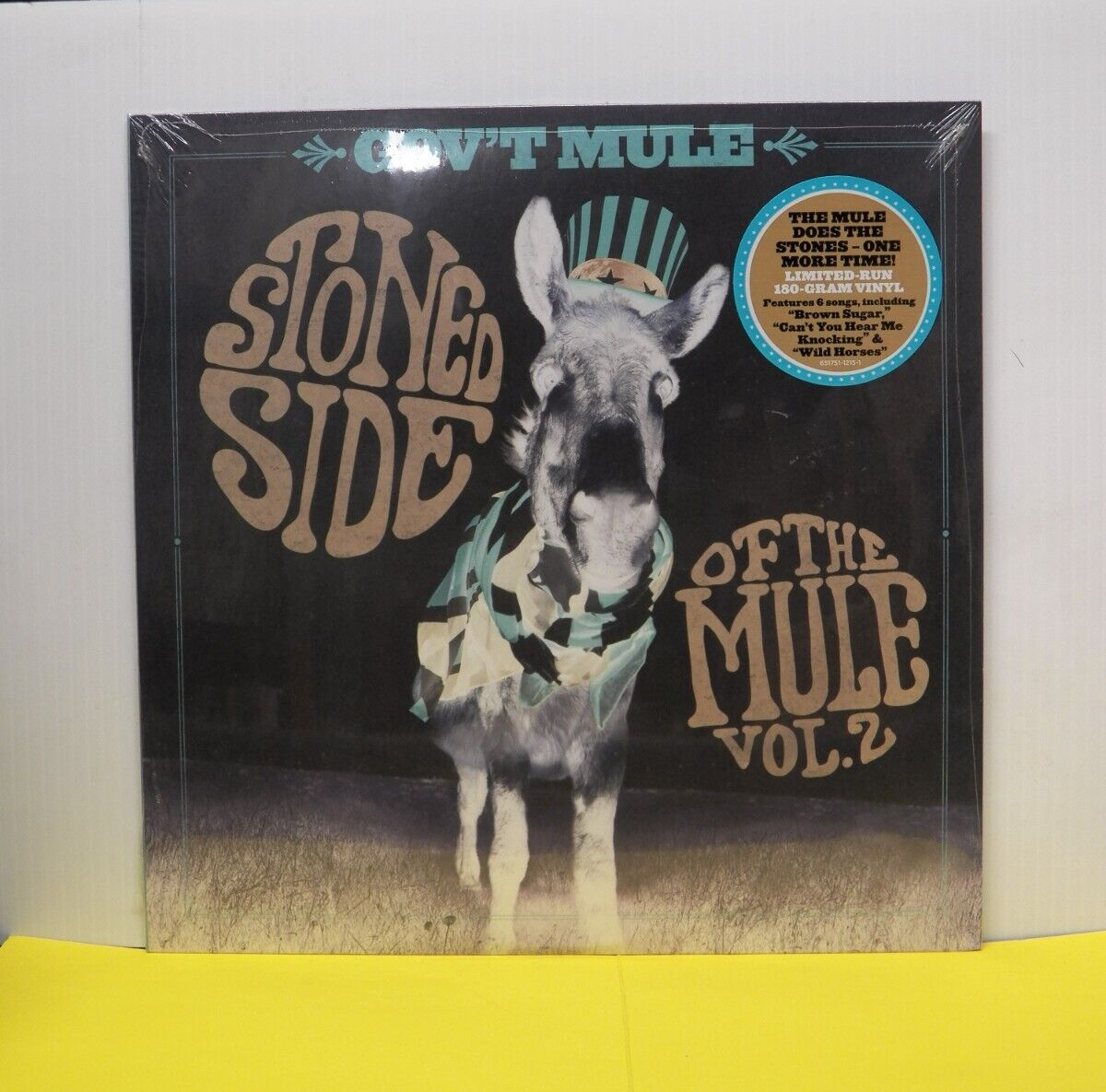 12" LP Gov't Mule Stoned Side Of The Mule Vol. 2 2015 Evil Teen Ltd Ed 180G RSD