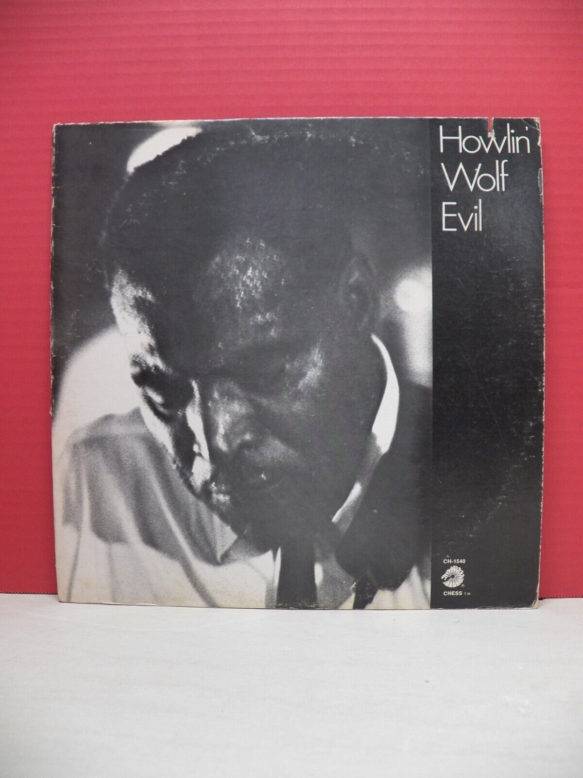 12" LP VG++/EX Howlin' Wolf Evil 1977 Chess Reissue Stereo CH-1540