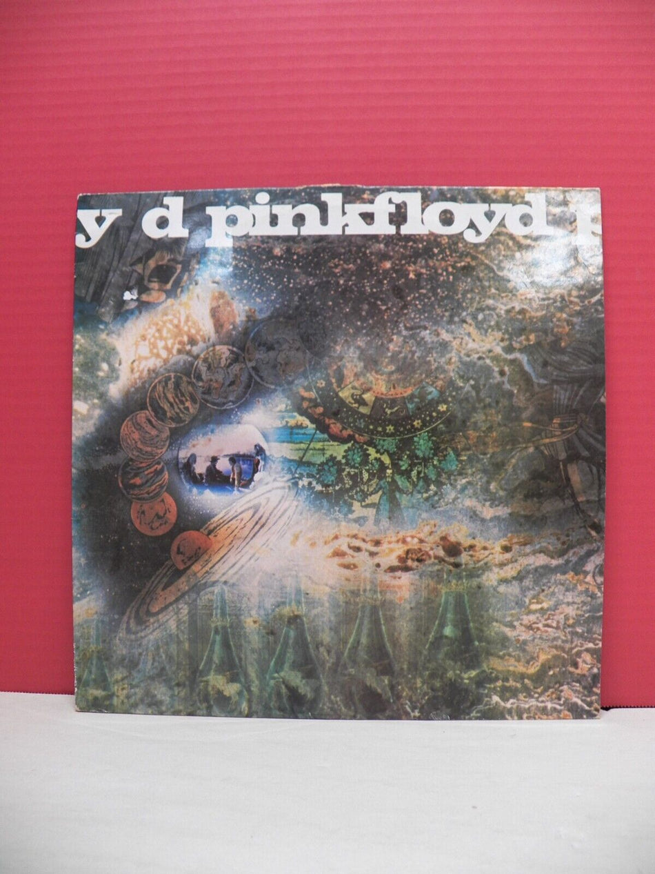 12" LP EX Pink Floyd A Saucerful Of Secrets 1973 Columbia UK Import Reissue