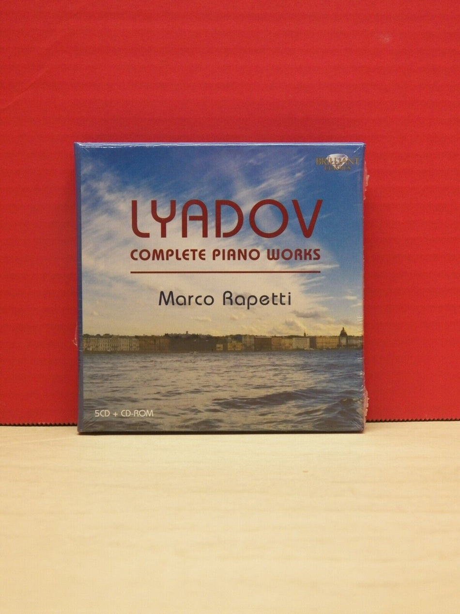 Sealed 5xCD Box Marco Rapetti Lyadov: Complete Piano Works 2011 Brilliant Import