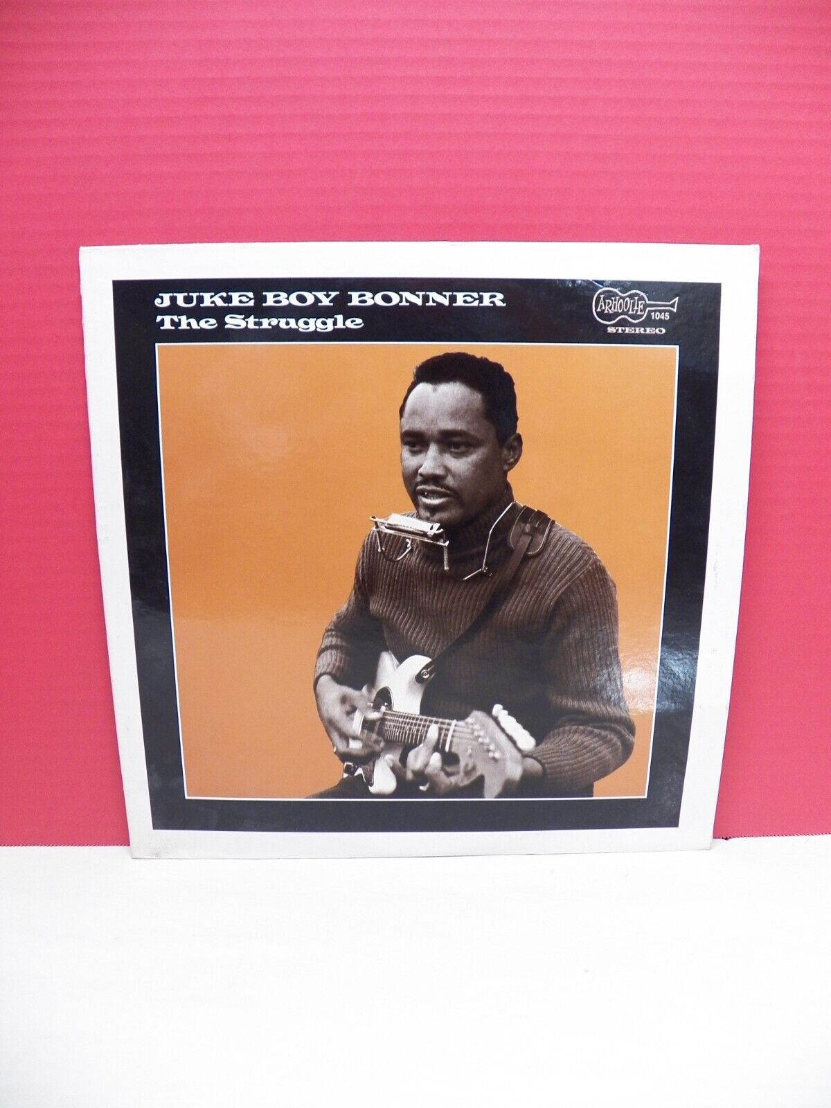 12" LP EX Juke Boy Bonner The Struggle 1969 Arhoolie Stereo ST 1045