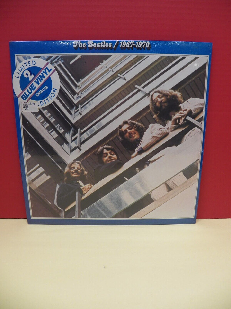 Sealed 12" 2xLP The Beatles 1967-1970 1978 Capitol Reissue Ltd Ed Blue Vinyl