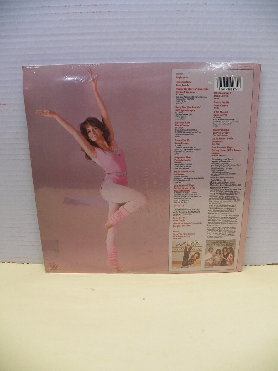 Sealed Cassette New & Improved-Jane Fonda's Workout Tape 1984 Columbia