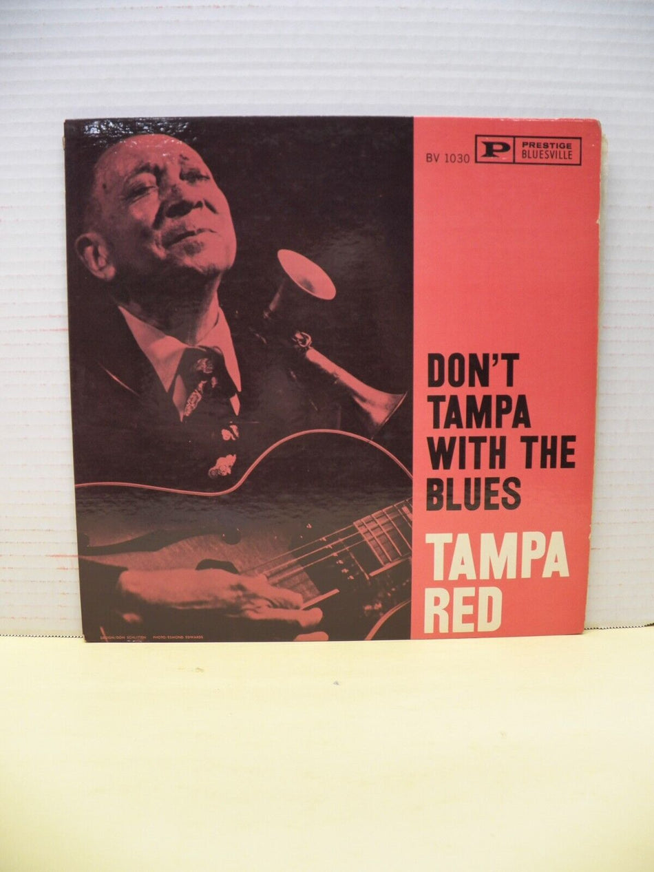 12" LP EX Tampa Red Don't Tampa With The Blues 1960 Prestige Bluesville BV 1030