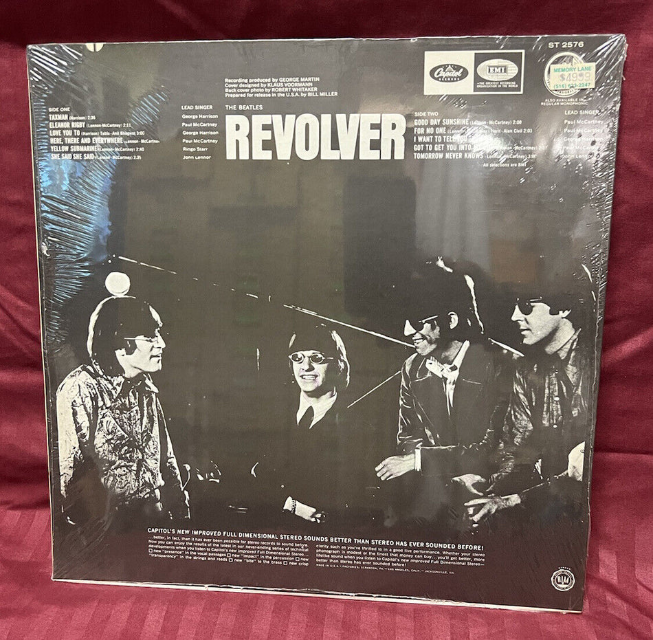 Rare Sealed Vinyl LP Record The Beatles Revolver ST 2576