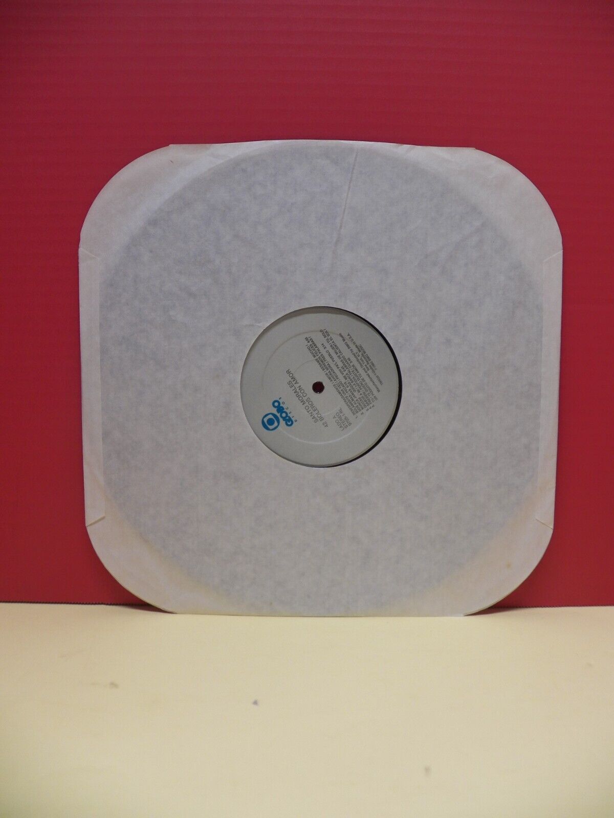 12" LP VG++/EX Santo Morales Orquesta Y Coros Boleros, Con Amor 1983 Globo