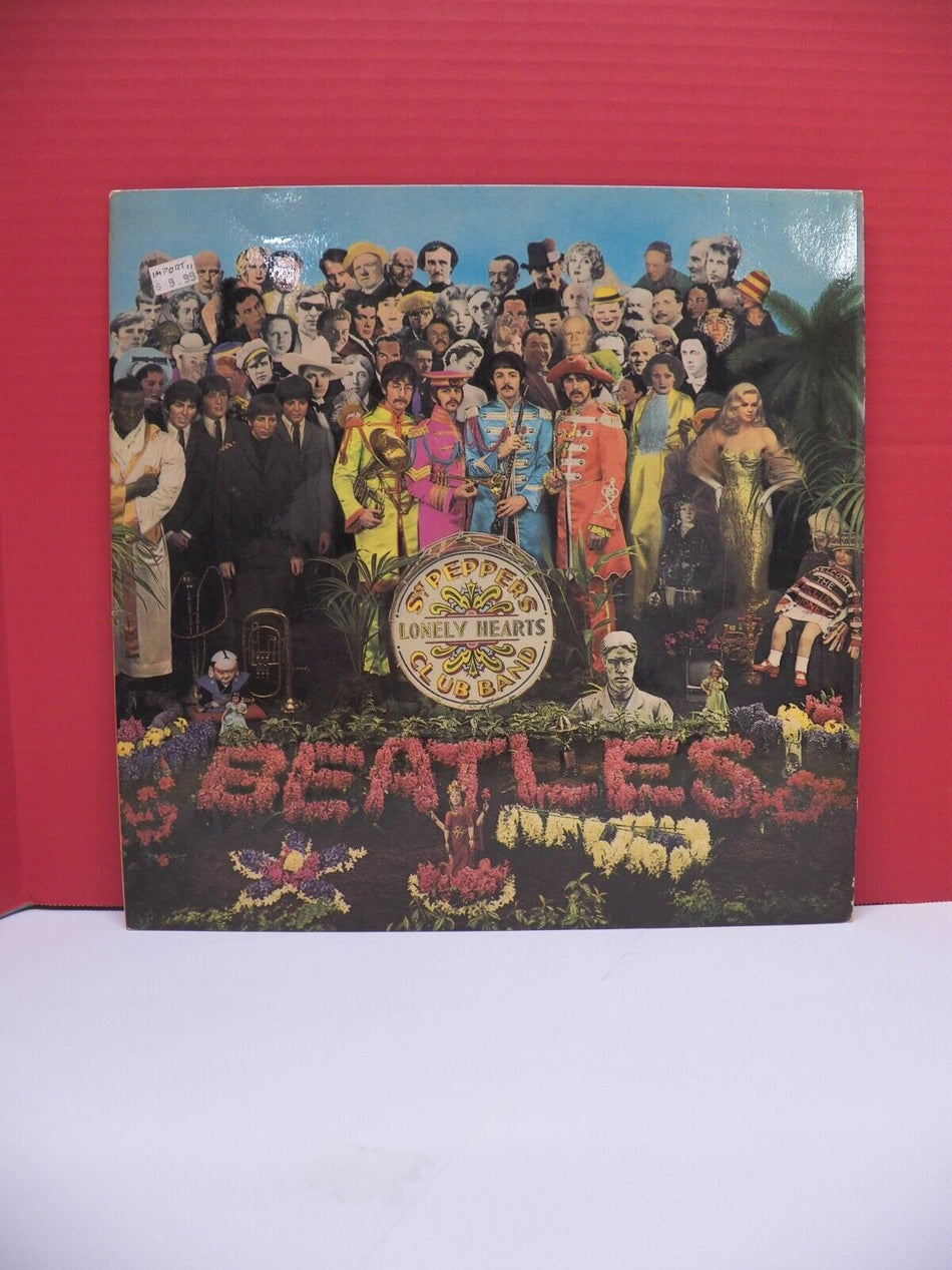 12" LP EX Beatles Sgt Peppers Lonely Hearts Club Band 1982 Parlophone UK Reissue