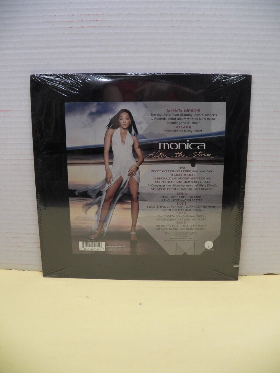 Sealed 12" 2xLP Monica After The Storm 2003 J Records 80813-20031-1