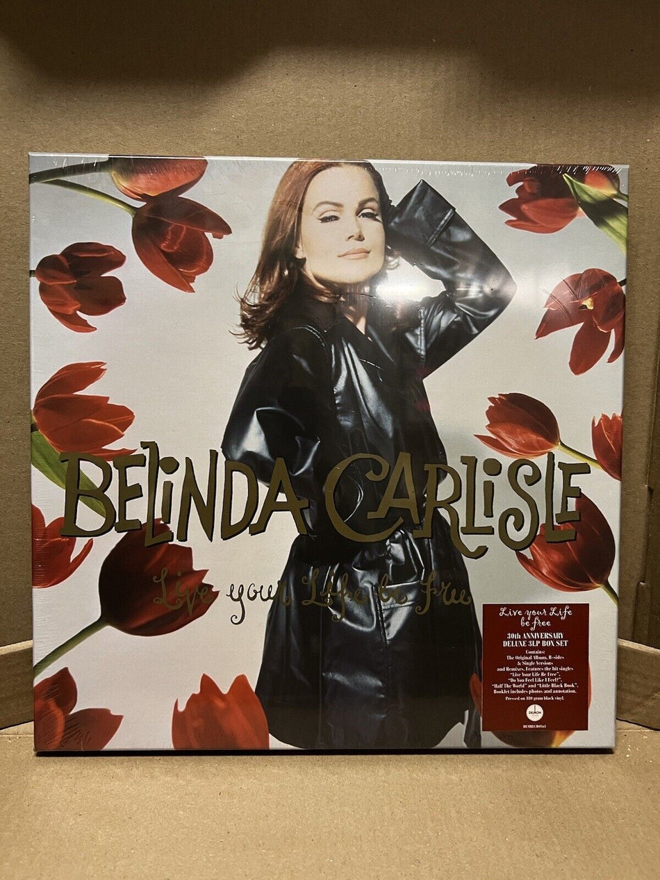 Sealed Vinyl 3 LP Box Set Belinda Carlisle Live Your Life Be Free 2021 180 Gram