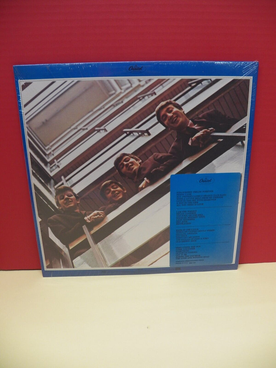 Sealed 12" 2xLP The Beatles 1967-1970 1978 Capitol Reissue Ltd Ed Blue Vinyl