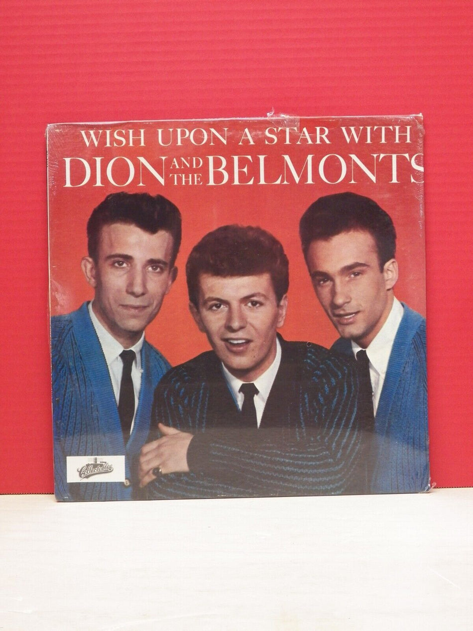 Sealed 12" LP Dion And The Belmonts Wish Upon As Star With... 1984 Collectables