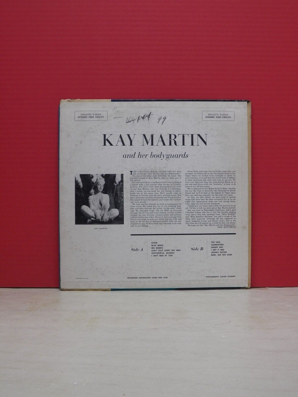 12" LP VG++/EX Kay Martin And Her Bodyguards 1957 Roulette Mono Black Label