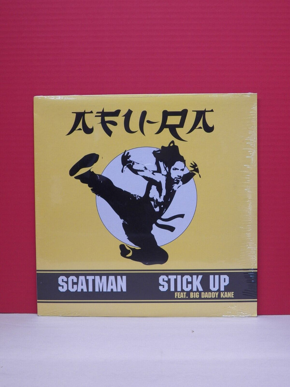 Sealed 12" Single Afu-Ra Scatman / Stick Up 2002 D&D Records 6450002