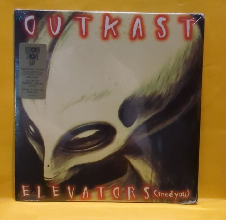 Sealed Vinyl Record LP 10" OutKast  Elevators Glow in The Dark Vinyl RSD 2016